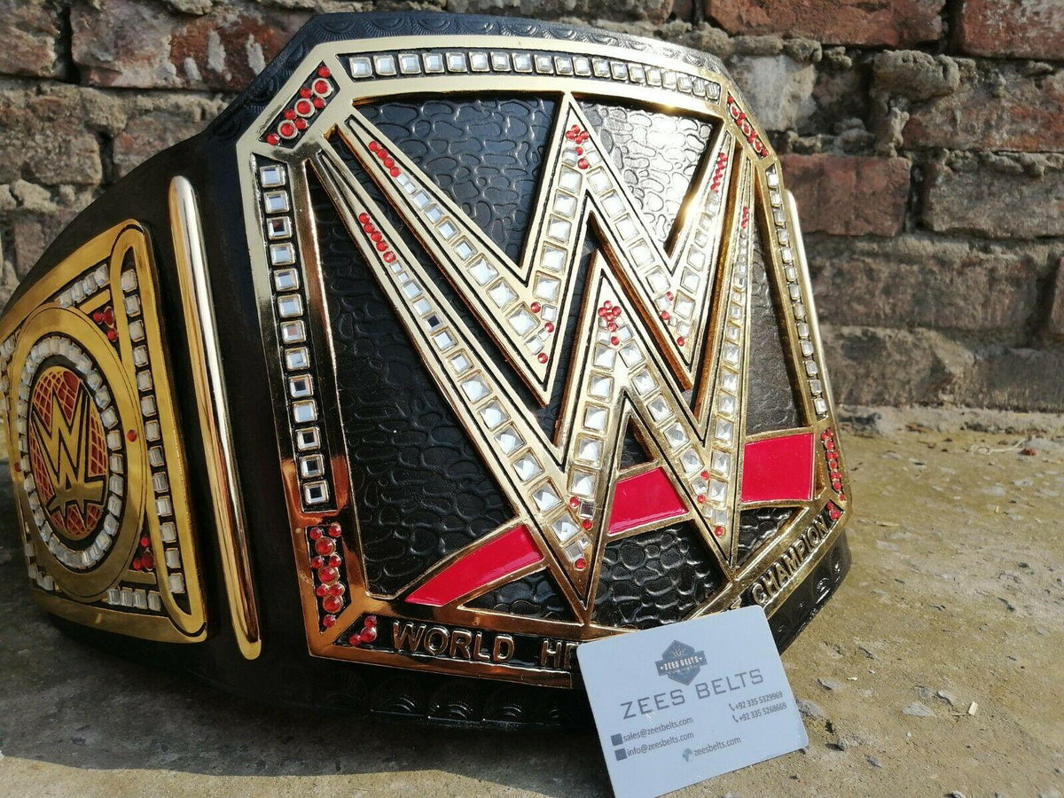 WWE WORLD HEAVYWEIGHT Zinc Championship Belt - Zees Belts