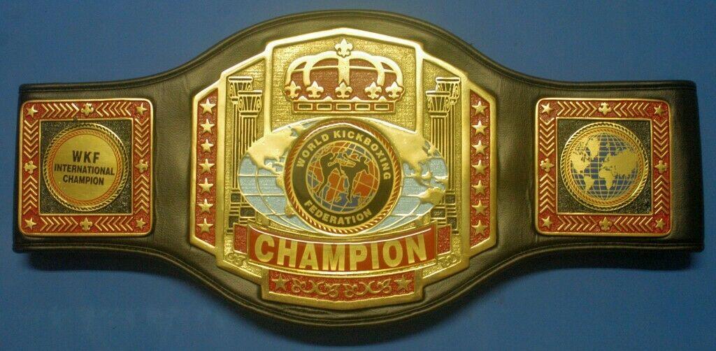 WKF WORLD KICKBOXING Championship Belt - Zees Belts