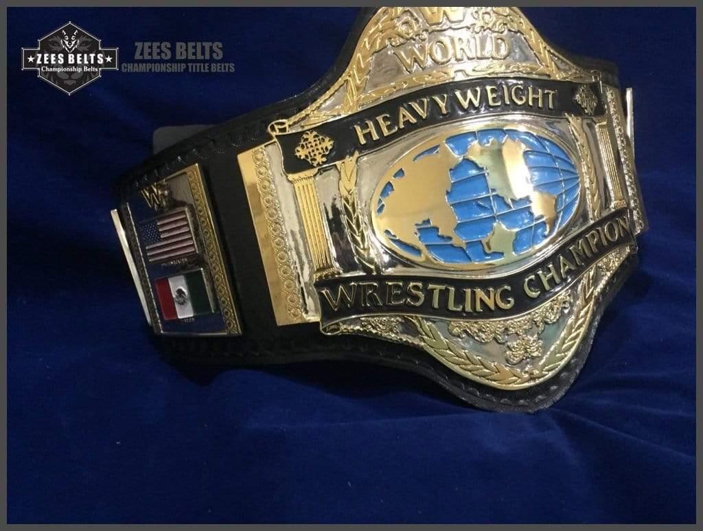 WWF HULK HOGAN 86 24K GOLD Championship Belt - Zees Belts